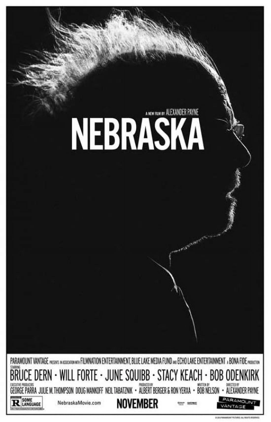 Nebraska Movie Poster 11 x 17 print, perfect for movie lovers.