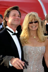 Kurt Russell and Goldie Hawn celebrity poster print at the Academy Awards.