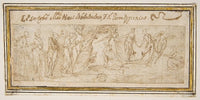 The Witches at the Walnut Tree of Benevento Poster Print by Guglielmo della Porta