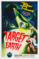 Target Earth Movie Masterprint Poster Print featuring Richard Denning and Kathleen Crowley, 1954 classic film.