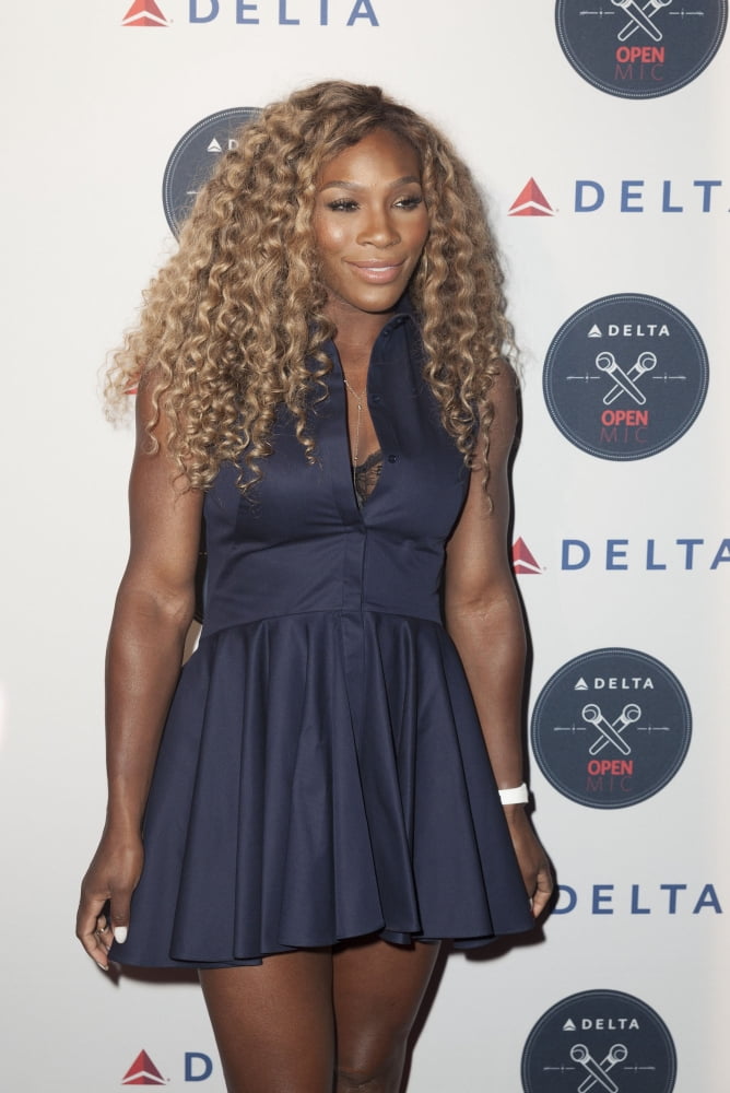 Serena Williams Delta Open Mic Karaoke Arena Photo Print