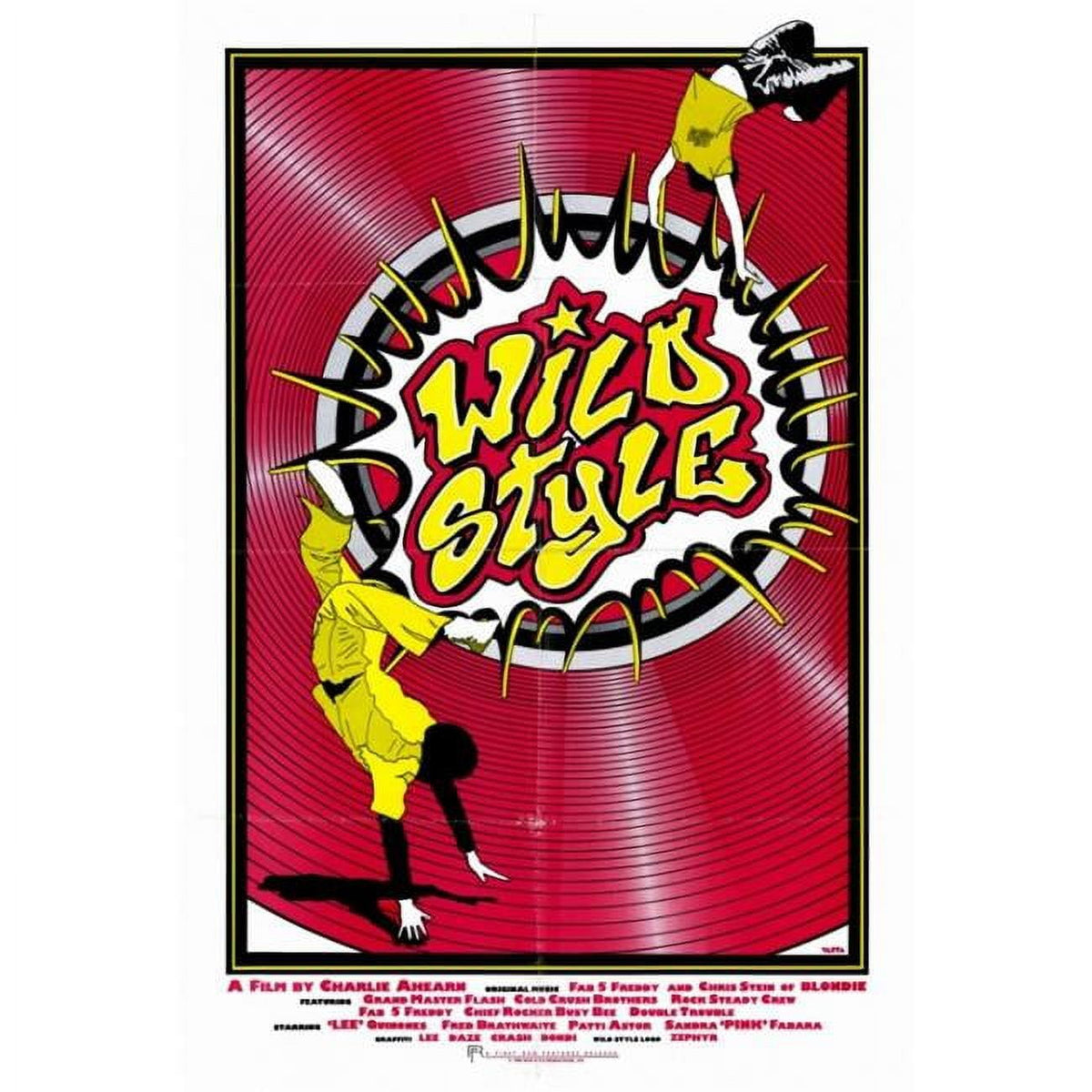 Wild Style Movie Poster Print 27x40 showcasing vibrant hip-hop culture.