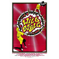 Wild Style Movie Poster Print 27x40 showcasing vibrant hip-hop culture.