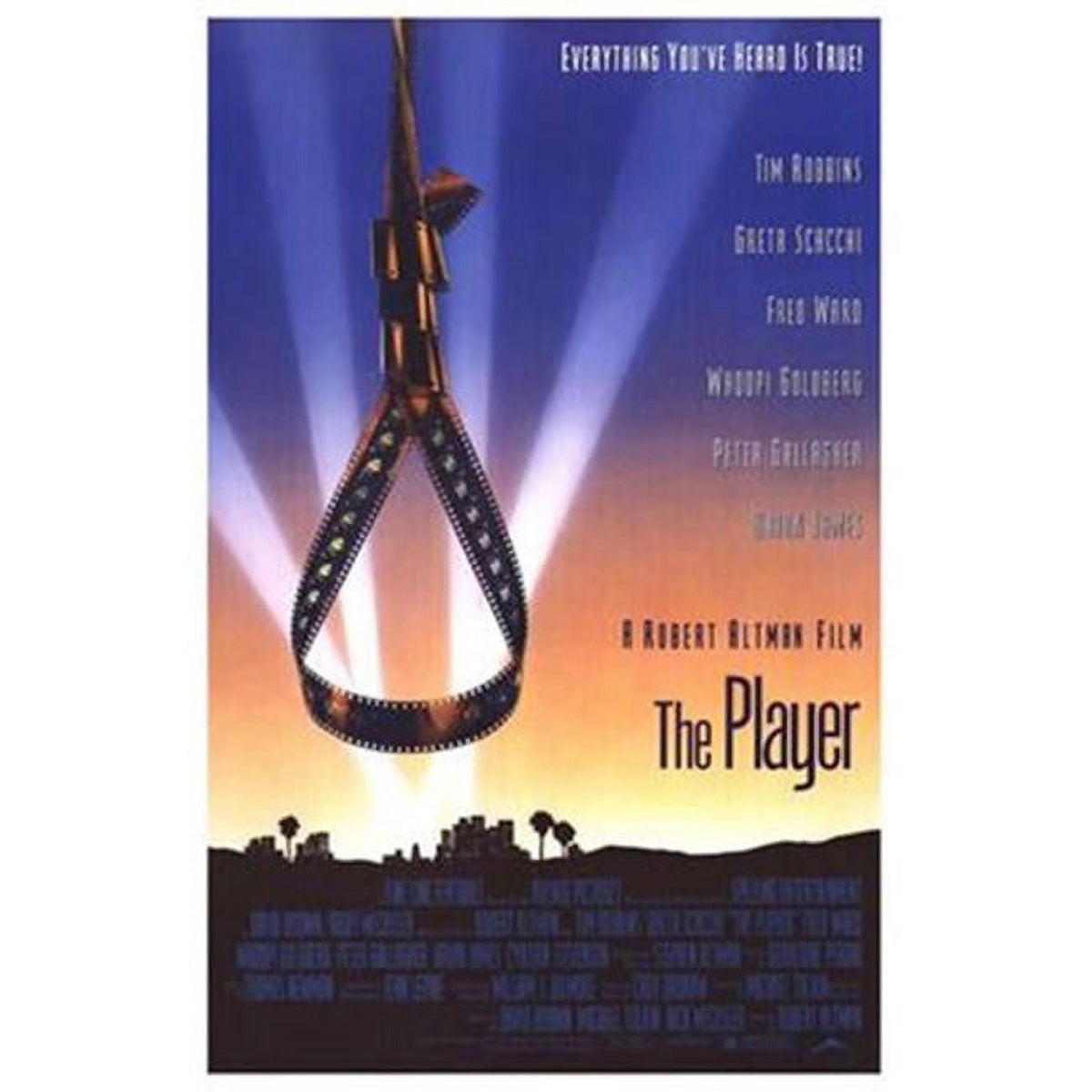 The Player movie poster 11x17 print, cinematic art.