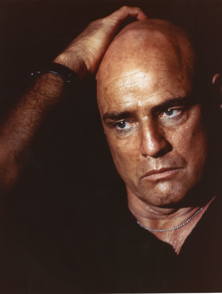 Marlon Brando Hand on Head Scene from Apocalypse Now Photo Print