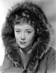 Vintage photo poster print of Glynis Johns, classic cinema artwork.