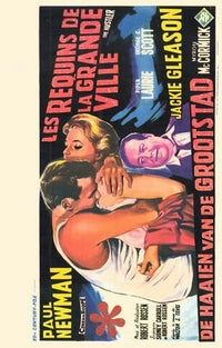 The Hustler Movie Poster 11x17 Print featuring classic cinema art.