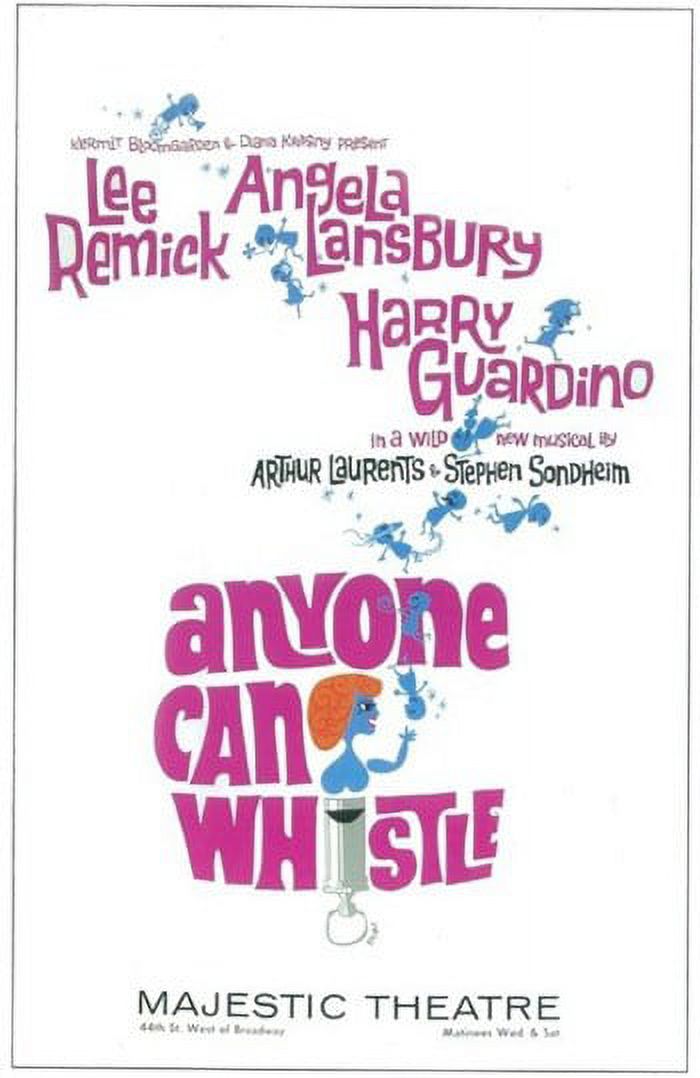 Anyone Can Whistle Broadway Movie Poster 11x17