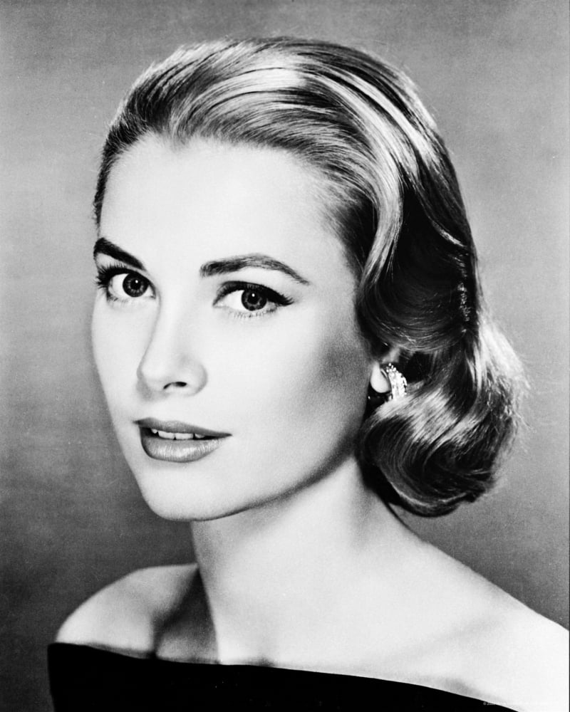 Grace Kelly Headshot Photo Print - Classic Hollywood Elegance