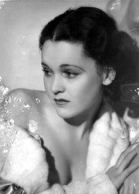Portrait of Maureen O'Sullivan photo print.