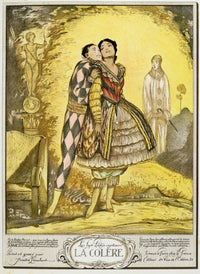 The Wrath Poster Print by Andre Lambert - The Seven Deadly Sins