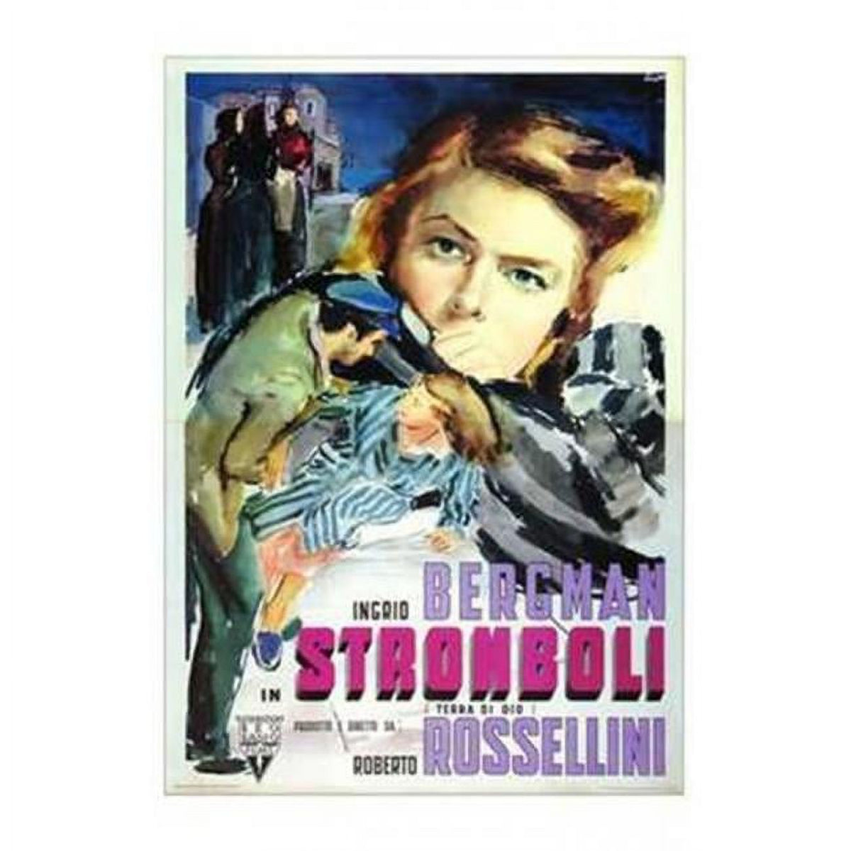 Stromboli Movie Poster 11x17 print showcasing classic film art.