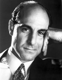 Stanley Tucci close-up photo print in black suit, perfect for home décor.