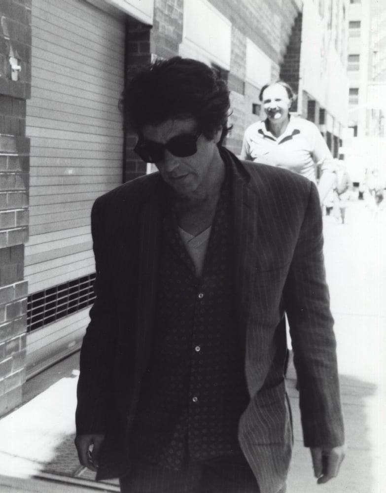Al Pacino sidewalk photo print - iconic actor photography