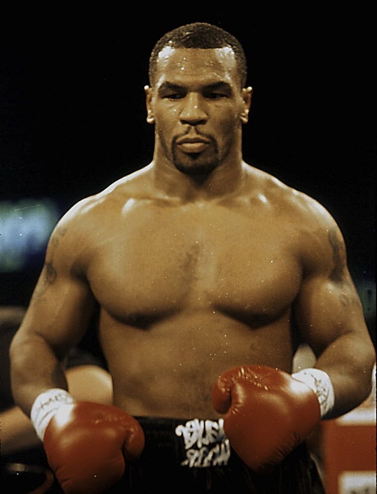 Mike Tyson photo print capturing a legendary moment in Las Vegas.