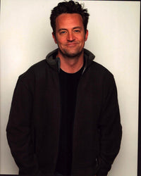 Matthew Perry portrait photo print with hands in pockets