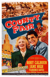 County Fair Movie Masterprint Poster featuring iconic film art from the 1950 movie.