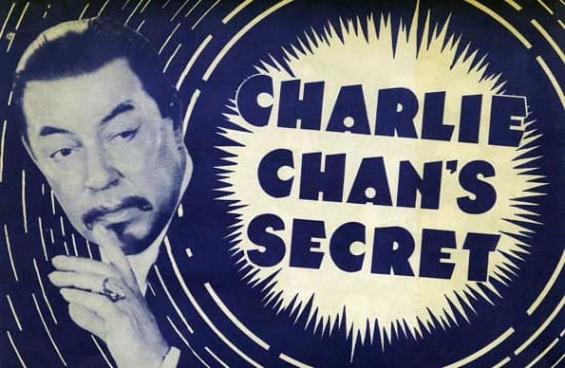 Charlie Chan's Secret Movie Poster 11x17 print showcasing classic film art.