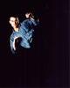 Brandon Lee kicking in denim shirt photo print, available in multiple sizes.