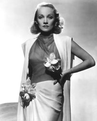 Marlene Dietrich vintage photo poster print from the late 1930s.