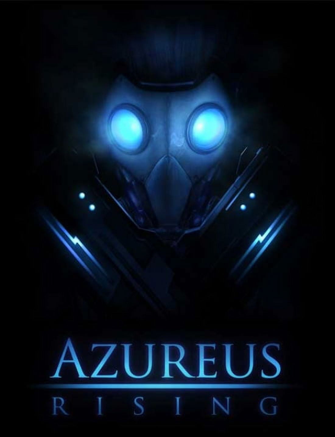 Azureus Rising movie poster 11x17 print showcasing vibrant colors.