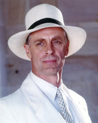 Keith Carradine photo print in white suit, stylish and elegant