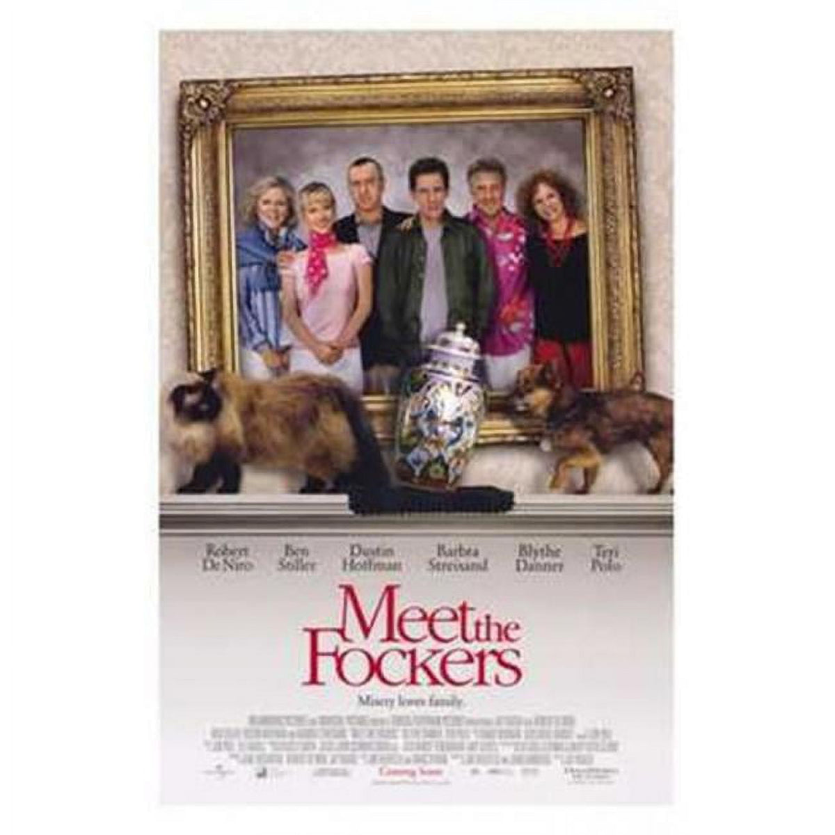 Meet the Fockers Movie Poster 11x17 print featuring comedic family moments.