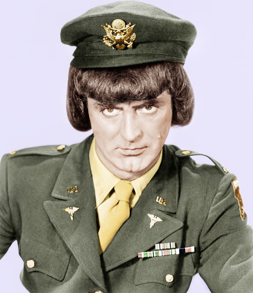 I Was A Male War Bride movie photo print featuring Cary Grant from the 1949 film.