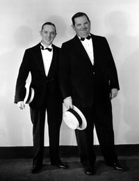 Laurel & Hardy vintage photo print by Stan Oliver, 8x10