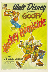 Hockey Homicide Movie Poster 11x17 print showcasing ice hockey drama.