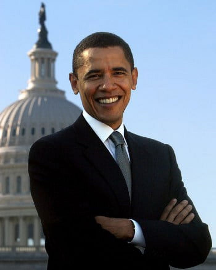 Barack Obama Portrait Movie Poster Style B 11x17