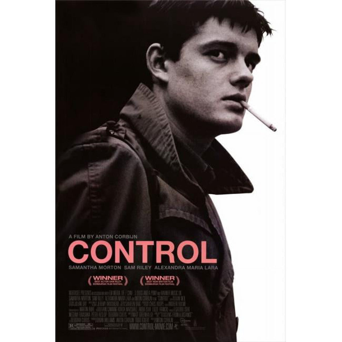 Control Movie Poster Print in 27x40 size, perfect for home decor.