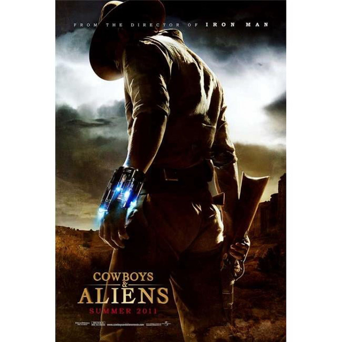 Cowboys and Aliens Movie Poster Print - 27x40 inches