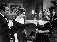 All About Eve photo print featuring Bette Davis and Anne Baxter.