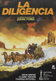 Stagecoach (La Diligencia) 1960s rerelease movie poster print.