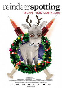 Reindeerspotting movie poster print in vibrant colors, 11x17 inches.