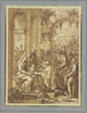 Adoration of the Kings art print by Gilbert Francart, showcasing a classic scene of reverence and celebration.