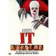 IT movie poster featuring Pennywise in horror-themed design.