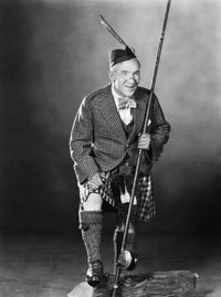 Huntingtower Harry Lauder vintage photo print from 1928