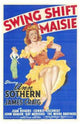 Swing Shift Maisie Movie Poster 11x17 print featuring classic cinema charm.
