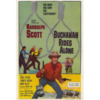 Buchanan Rides Alone Movie Poster Print 27 x 40