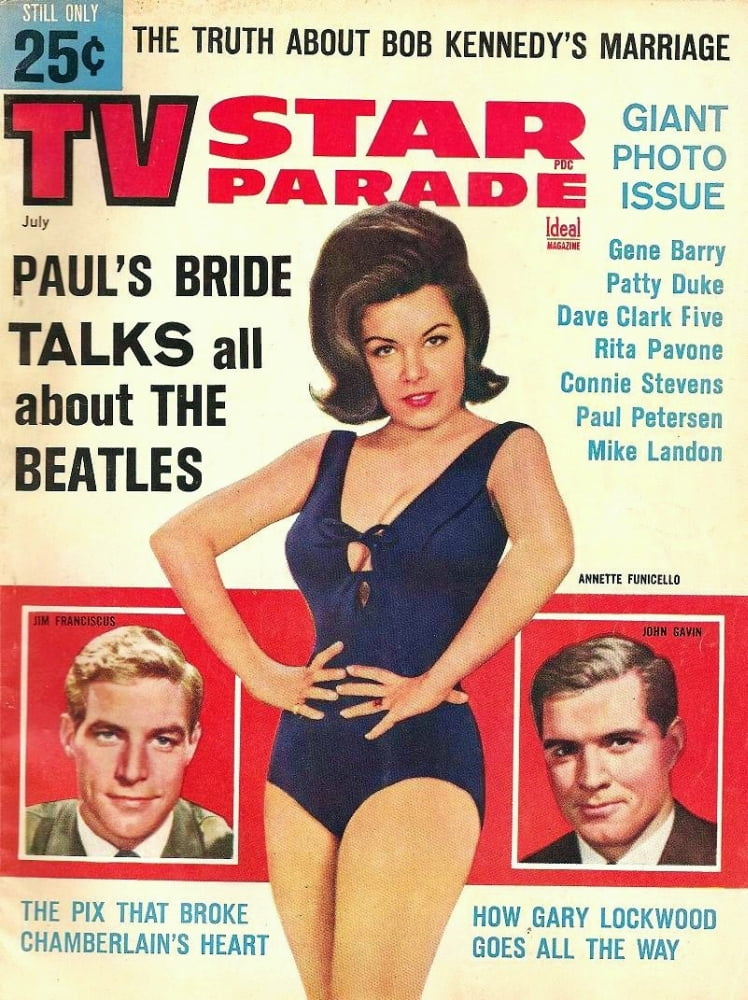 Annette Funicello TV Star Parade Magazine Photo Print