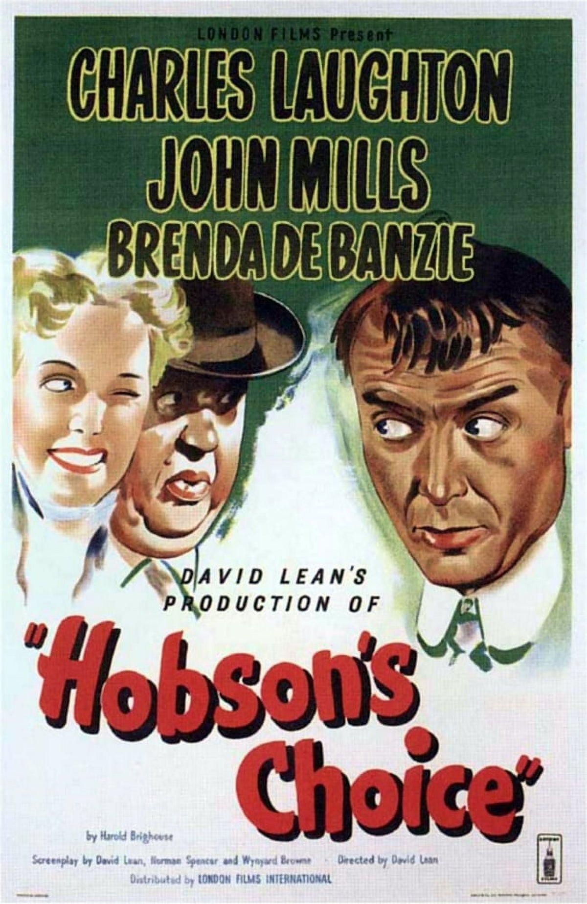 Hobson's Choice Fine Art Poster Print showcasing timeless beauty.