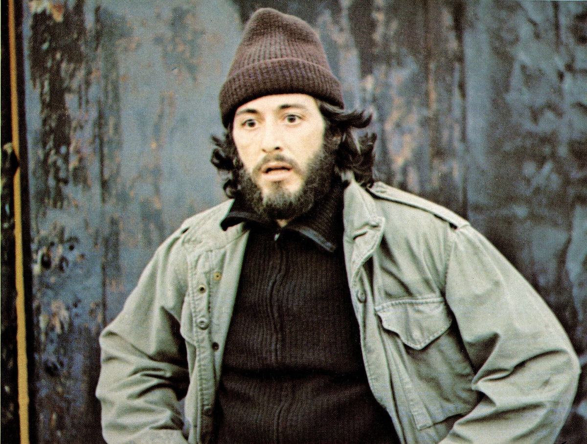 Al Pacino Serpico 1973 photo print, iconic movie scene