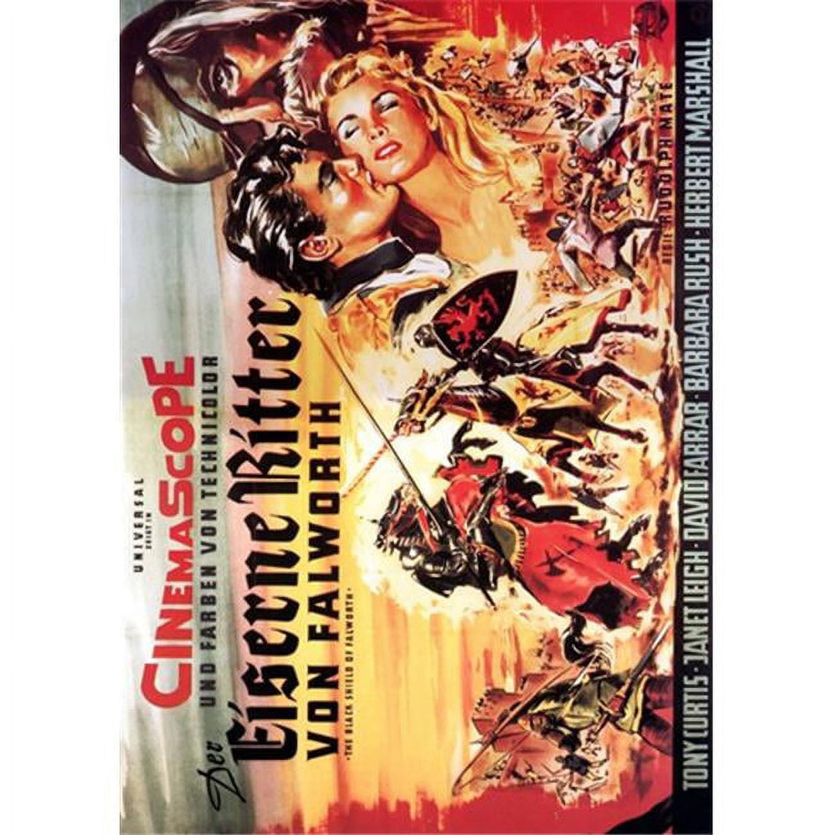 The Black Shield of Falworth movie poster 11x17 print
