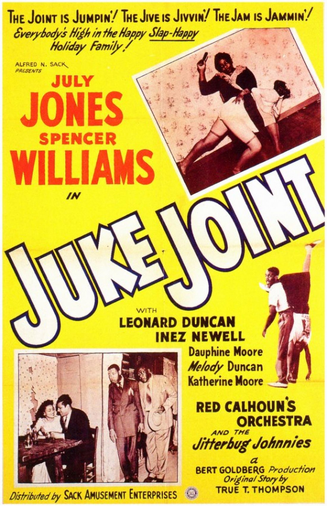 Juke Joint Movie Poster 11x17 print showcasing vibrant colors and dynamic imagery.