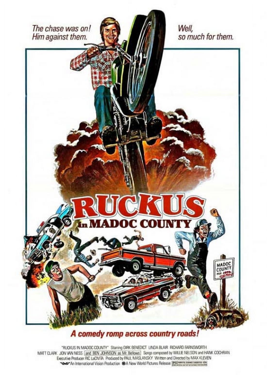 Ruckus Movie Poster 11x17 print, vibrant cinema artwork.