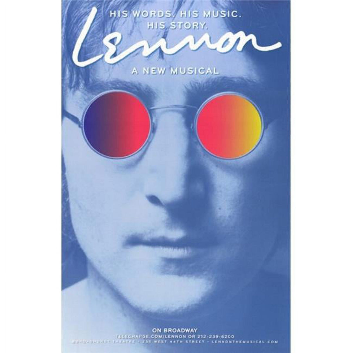 Lennon The Musical Movie Poster - 11x17 size