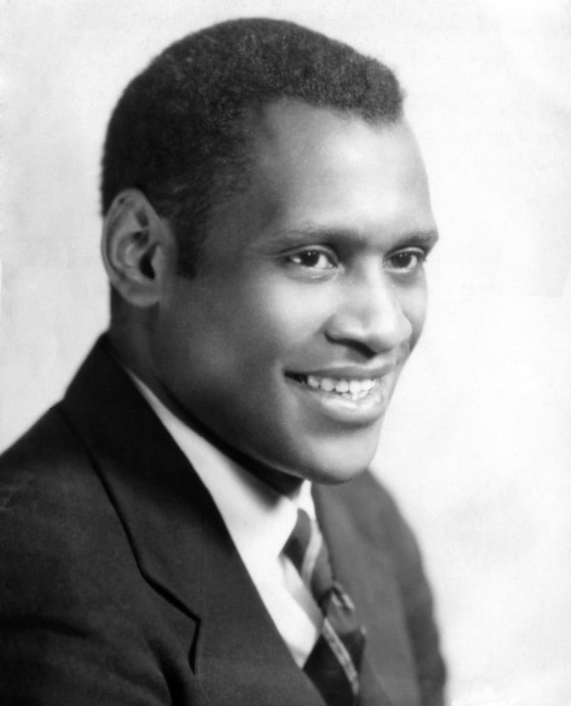 Paul Robeson 1930s photo print showcasing the iconic figure in American history.