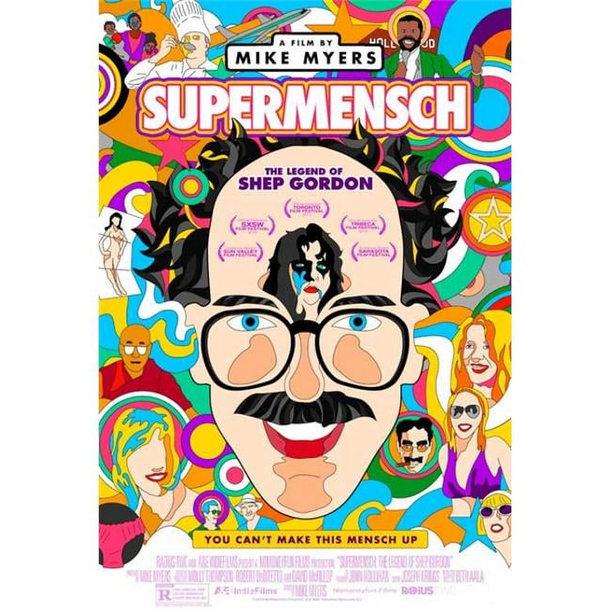 Supermensch The Legend of Shep Gordon Movie Poster 11x17